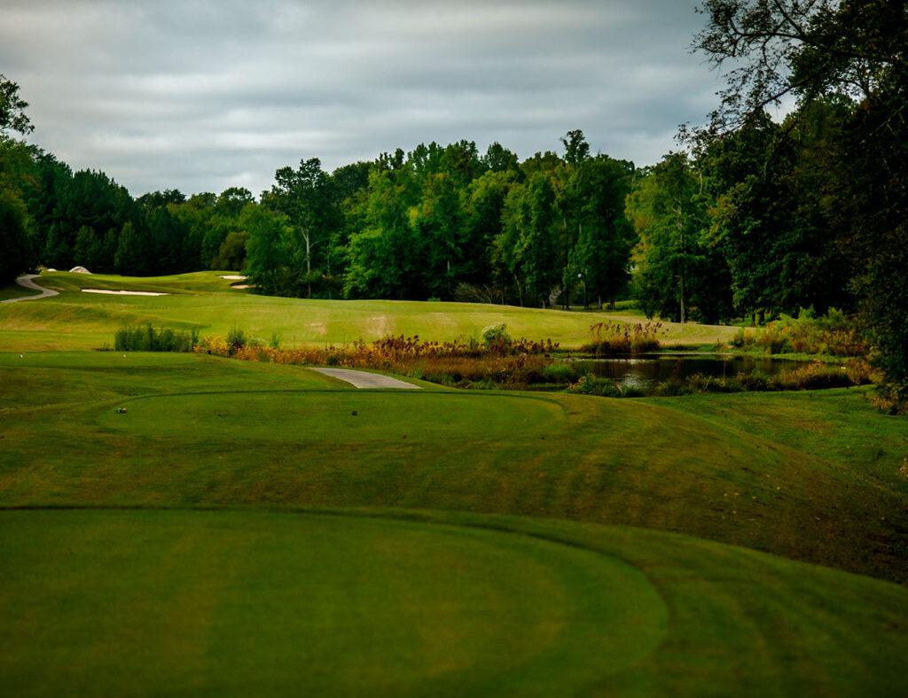 Hole 18 Red Bridge Golf Club